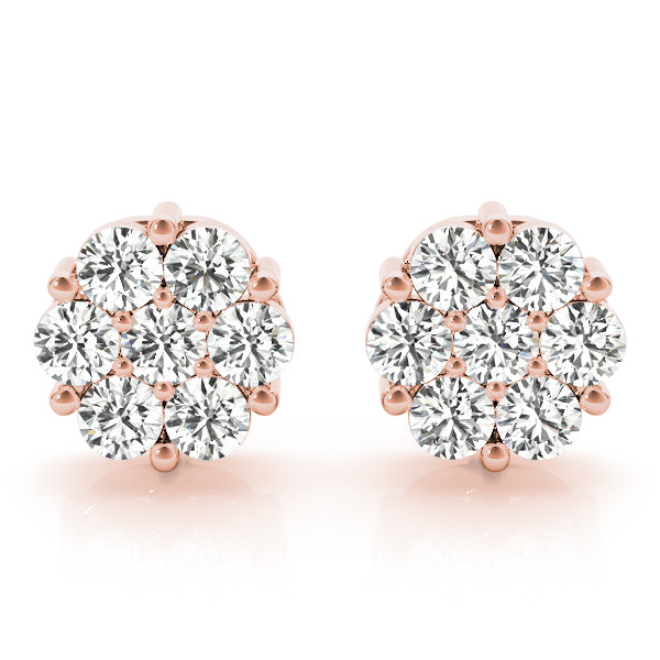 Dahlia Earrings Cluster Earrings