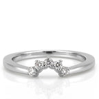 Callan Band Contoured Wedding Band