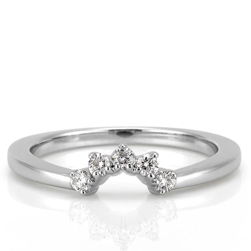 Callan Band Contoured Wedding Band