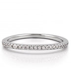 Abila Band Slightly Curved Diamond Wedding Band