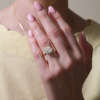 Sophie Cushion Halo Ring