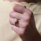 Sophie Cushion Halo Ring