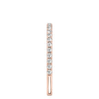 Celeste Band Delicate Pavé Diamond Wedding Band
