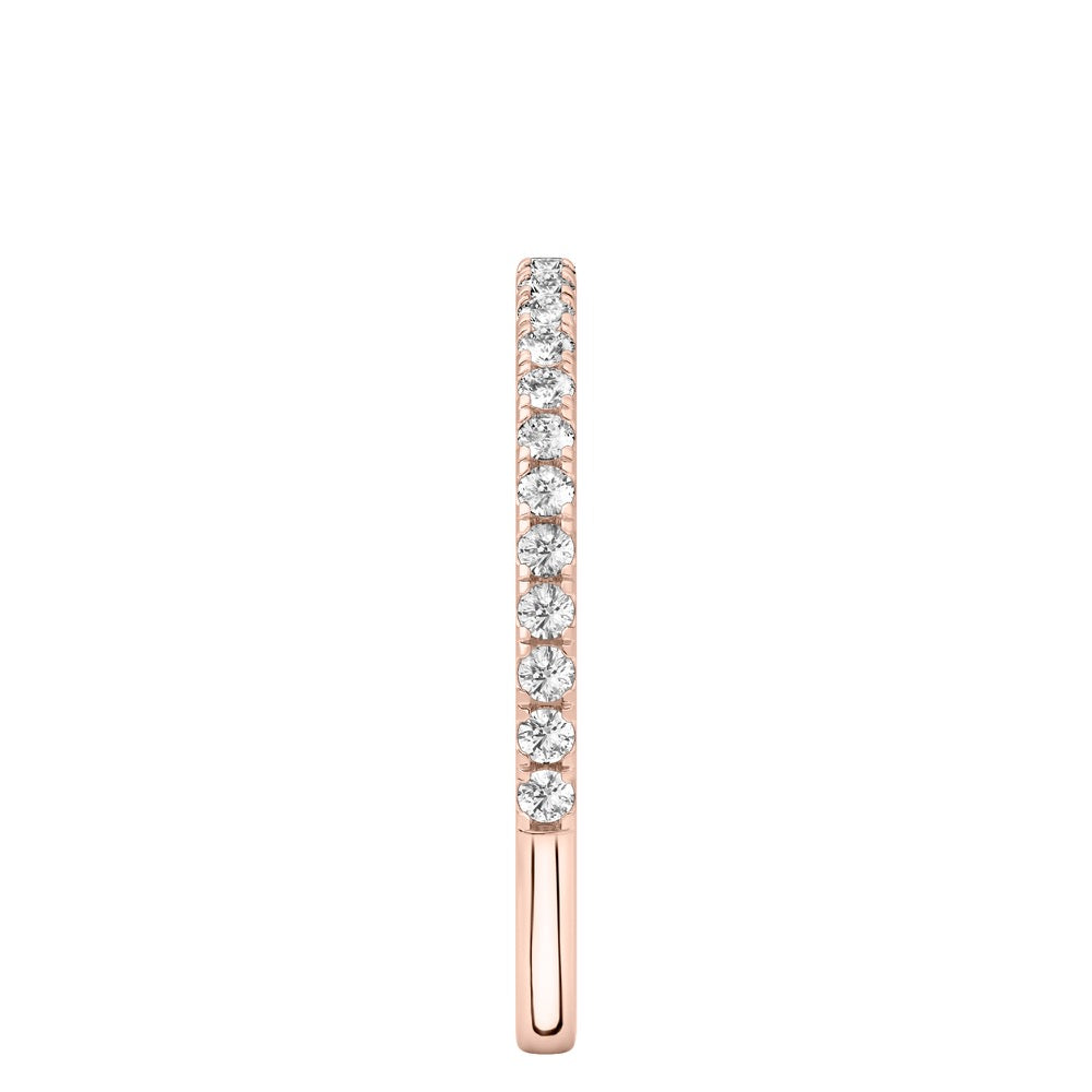 Celeste Band Delicate Pavé Diamond Wedding Band