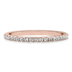 Celeste Band Delicate Pavé Diamond Wedding Band