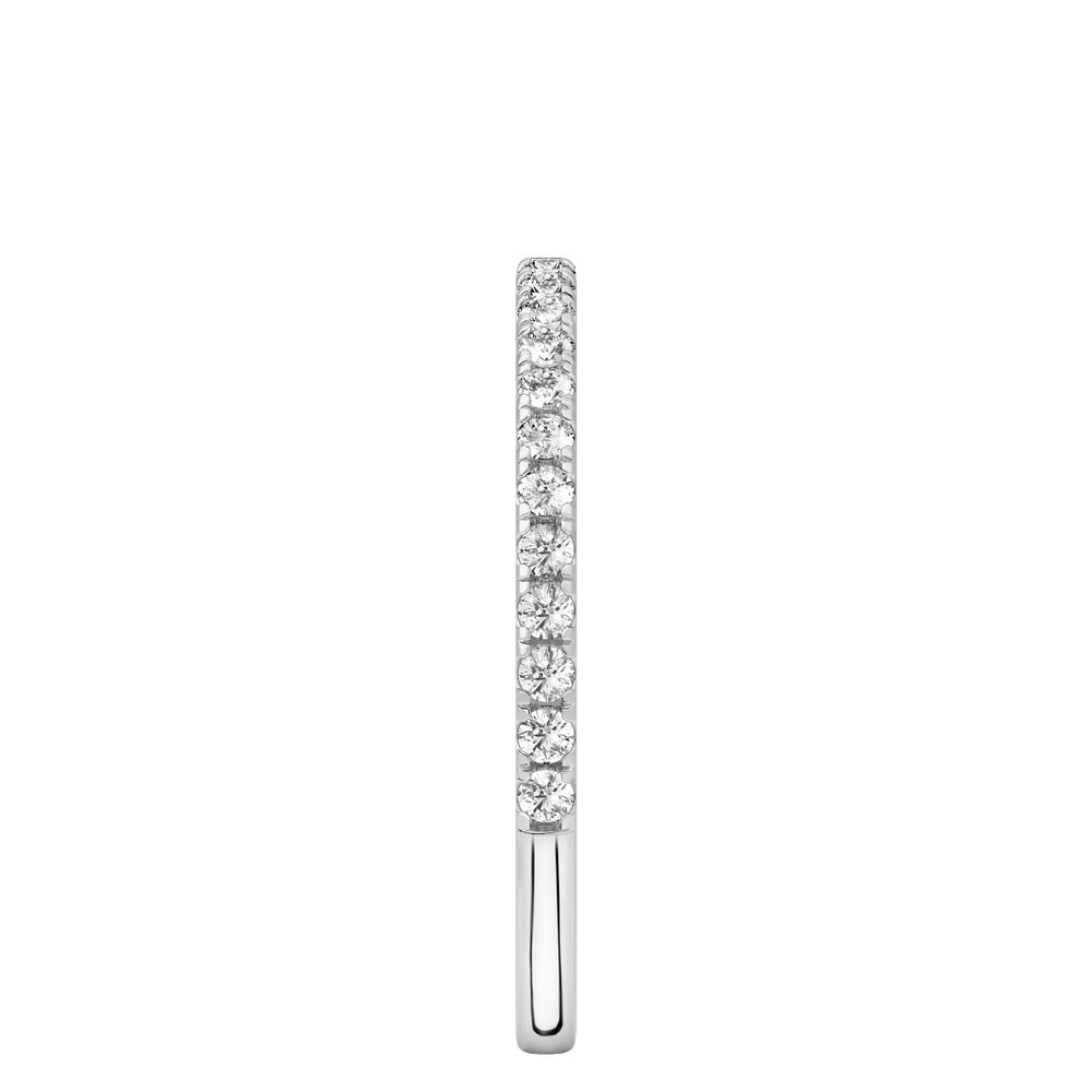 Celeste Band Delicate Pavé Diamond Wedding Band