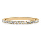 Celeste Band Delicate Pavé Diamond Wedding Band