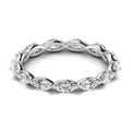 Petite Marquise Eternity Band 2mm East West Marquise Eternity Band