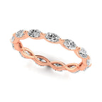Petite Marquise Eternity Band 2mm East West Marquise Eternity Band