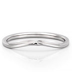 Bekah Band Curved Wedding Band