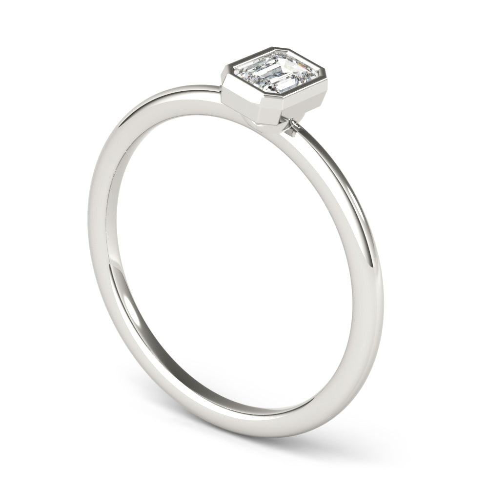 Lakshmi Emerald Stackable Ring
