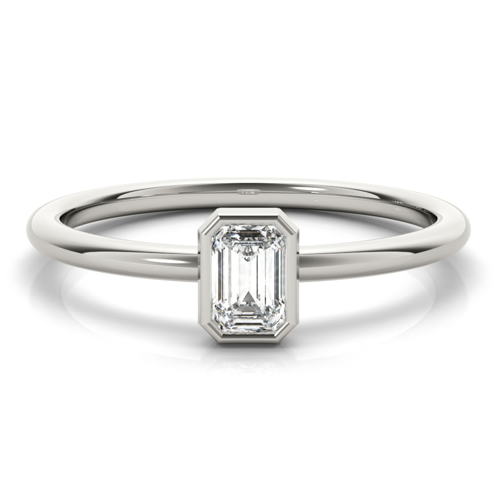 Lakshmi Emerald Stackable Ring
