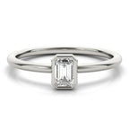 Lakshmi Emerald Stackable Ring
