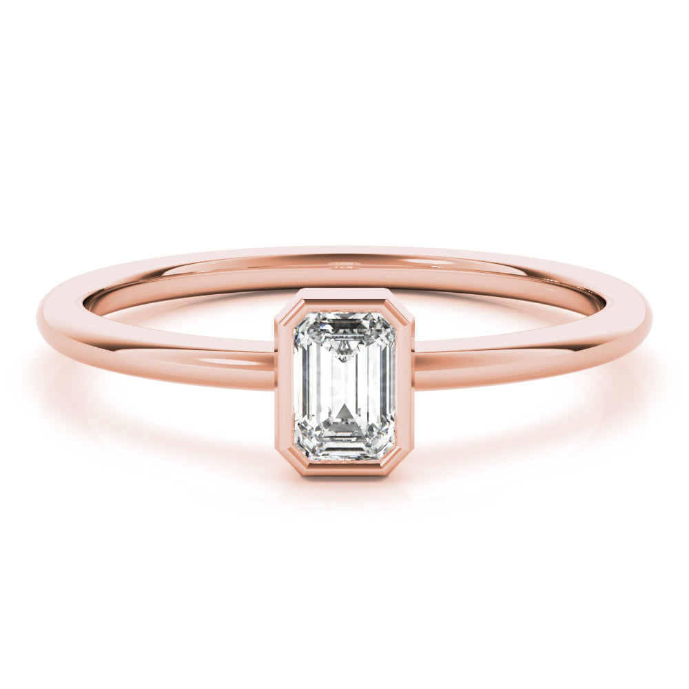 Lakshmi Emerald Stackable Ring