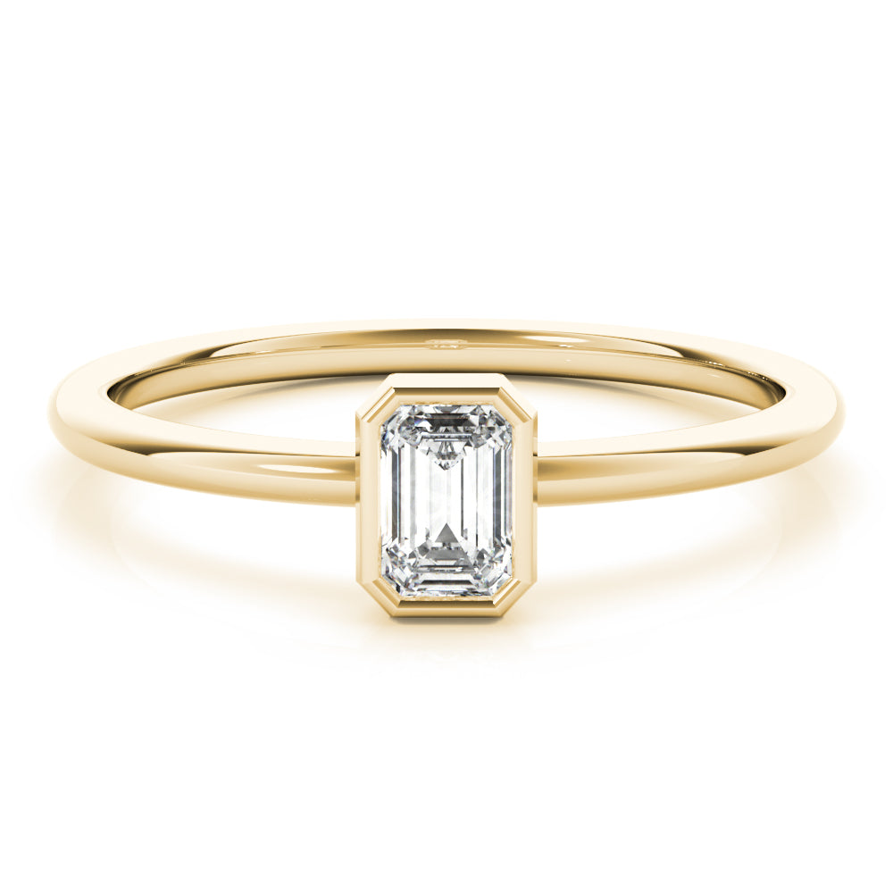 Lakshmi Emerald Stackable Ring