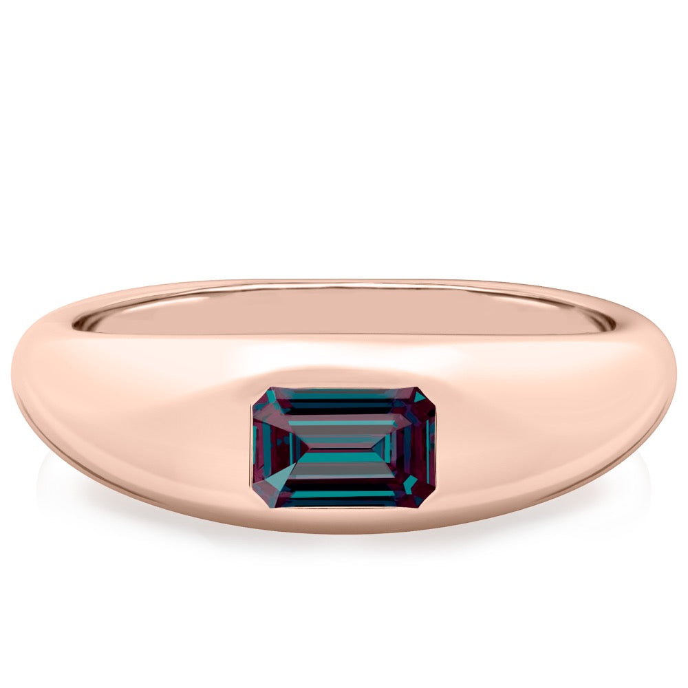 Alexandrite Dome Ring