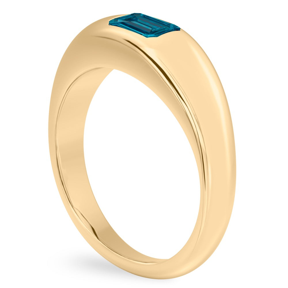 London Blue Topaz Dome Ring
