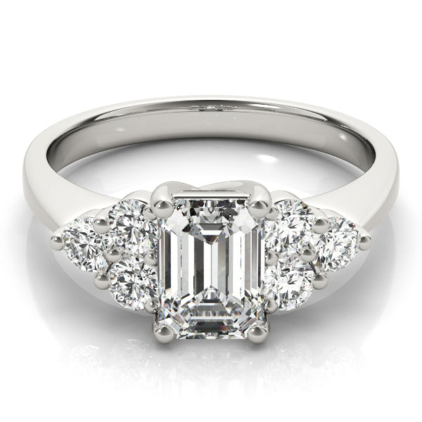 Maria Delicate Three Stone Engagement Ring