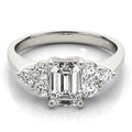 Maria Delicate Three Stone Engagement Ring