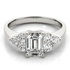 Maria Delicate Three Stone Engagement Ring