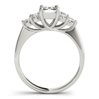 Maria Delicate Three Stone Engagement Ring