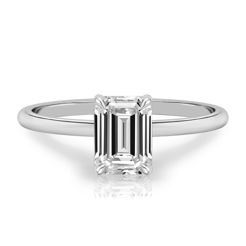 Mae Delicate Solitaire Engagement Ring