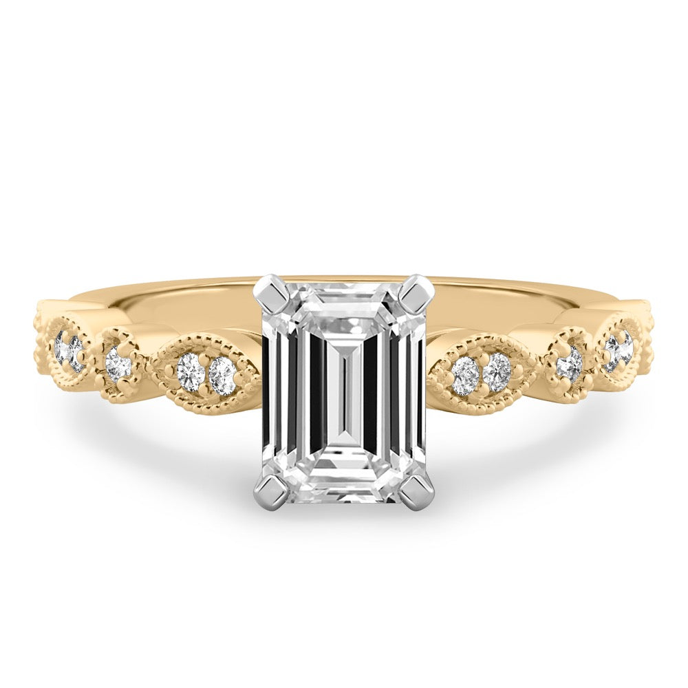 Pandora Marquise and Dot Engagement Ring