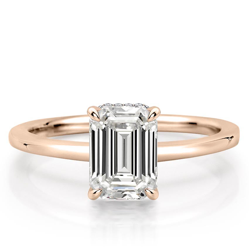 Jolie Secret Halo Engagement Ring