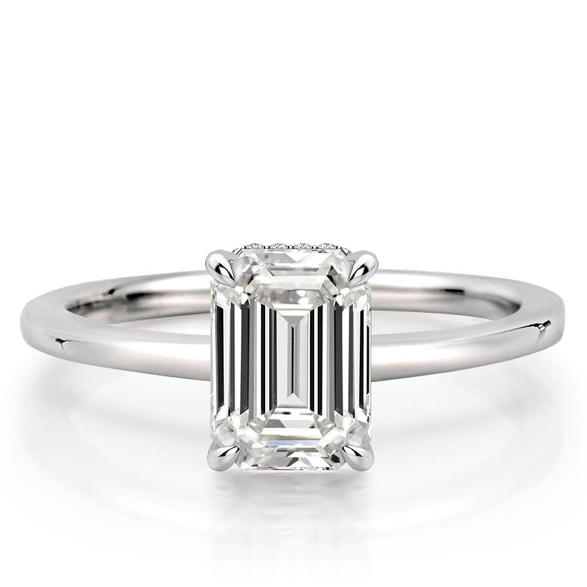 Jolie Secret Halo Engagement Ring