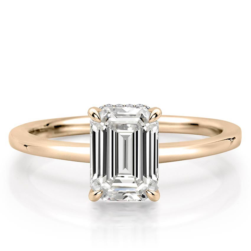 Jolie Secret Halo Engagement Ring