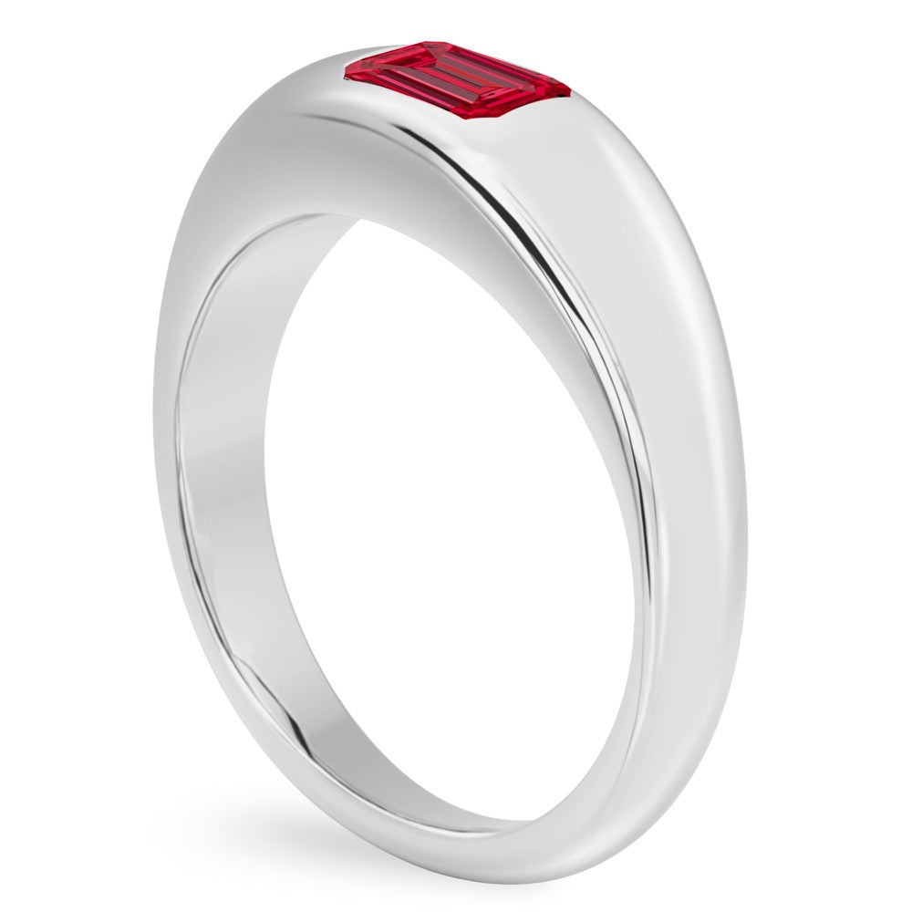 Ruby Dome Ring