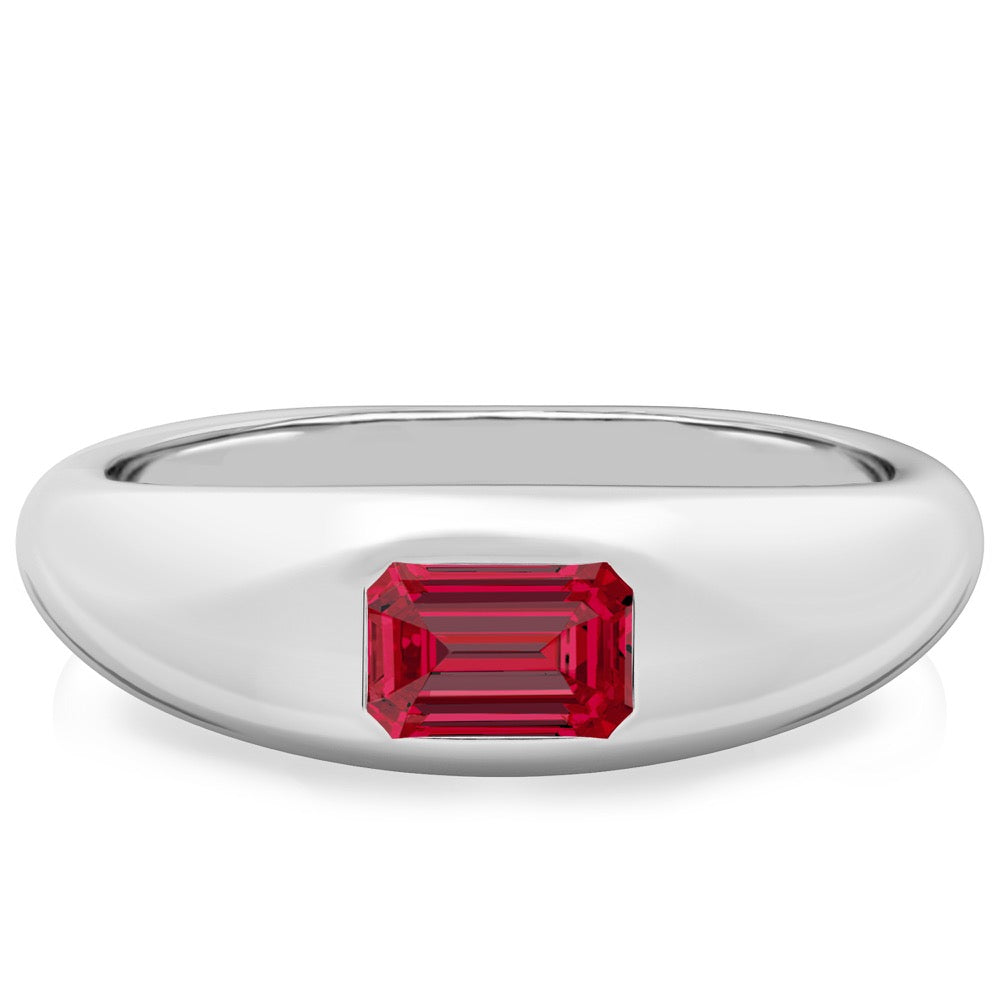 Ruby Dome Ring