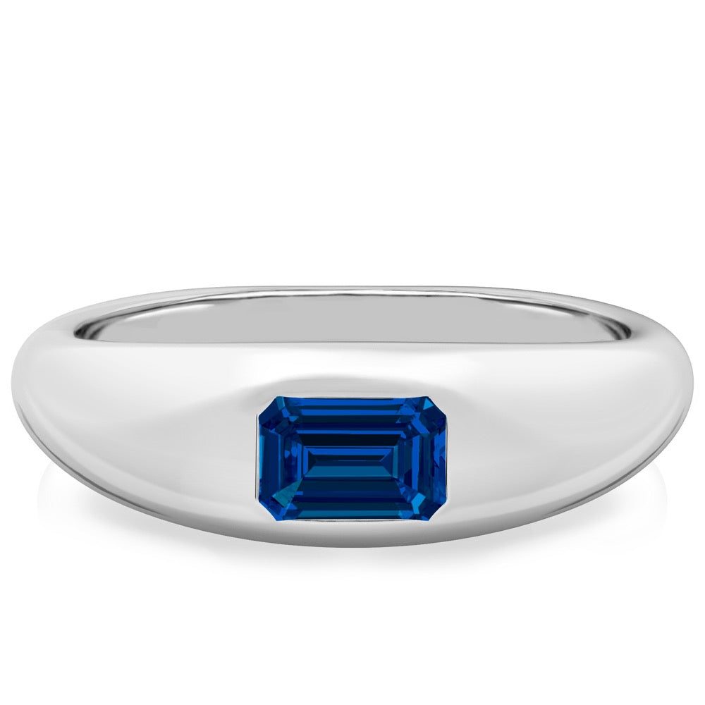 Sapphire Dome Ring