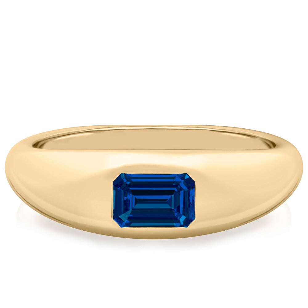 Sapphire Dome Ring