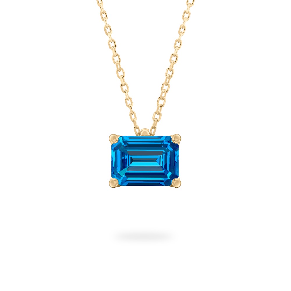 Sapphire Ripple Necklace