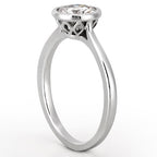 Callan Milgrain Bezel Engagement Ring