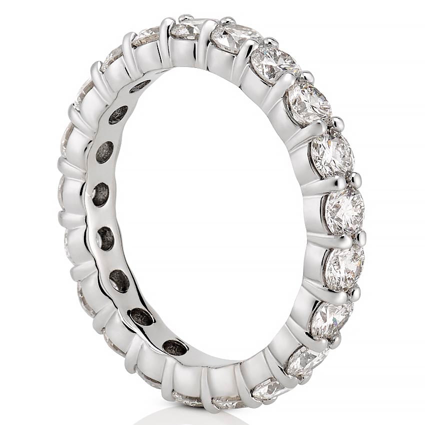 Lab Diamond Eternity Band (3mm) Round 3mm Lab Diamond Eternity Band