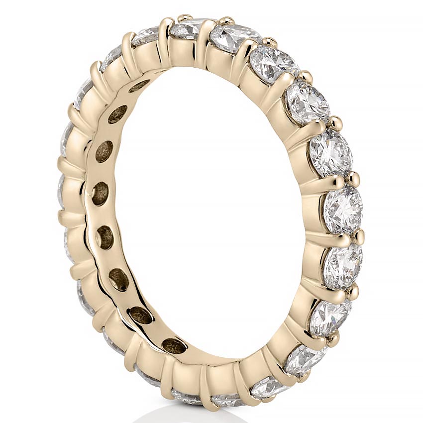 Lab Diamond Eternity Band (3mm) Round 3mm Lab Diamond Eternity Band