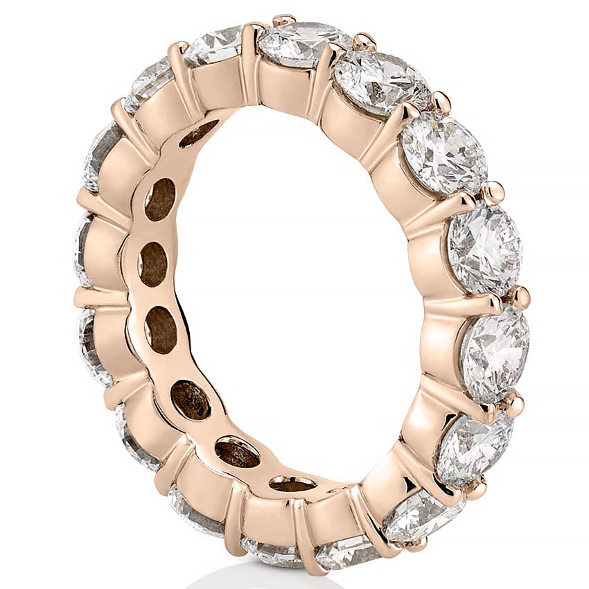 Lab Diamond Eternity Band (4mm) Round 4mm Lab Diamond Eternity Band