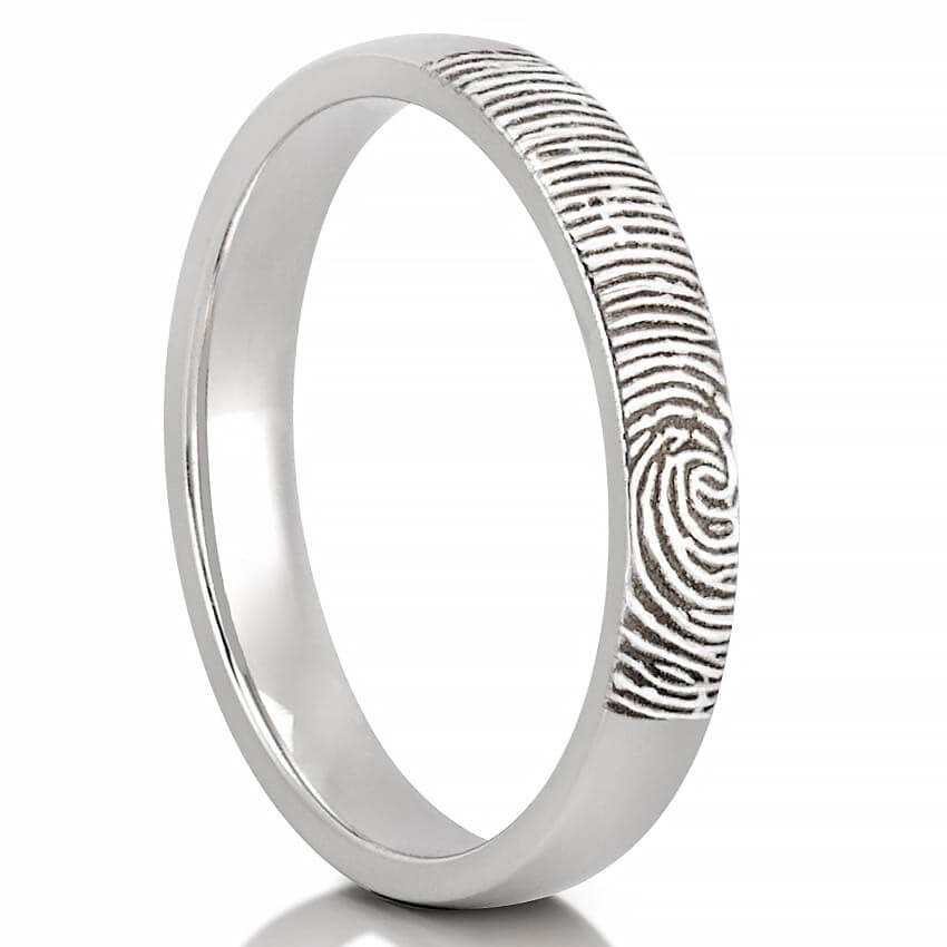Women’s Fingerprint Wedding Band