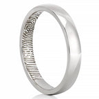 Women’s Inside Fingerprint Wedding Band