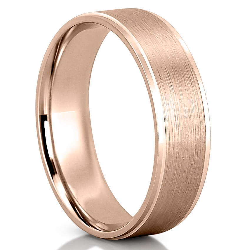 Martin Flat Satin Band with Polished Flat Edges