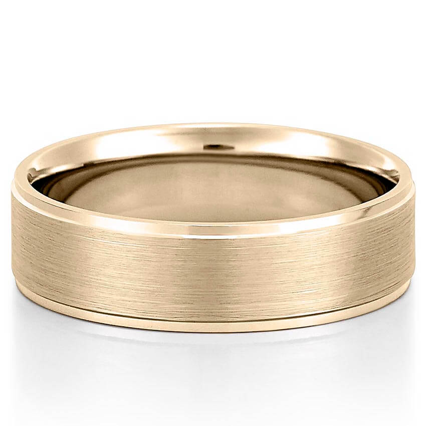 Martin Flat Satin Band with Polished Flat Edges