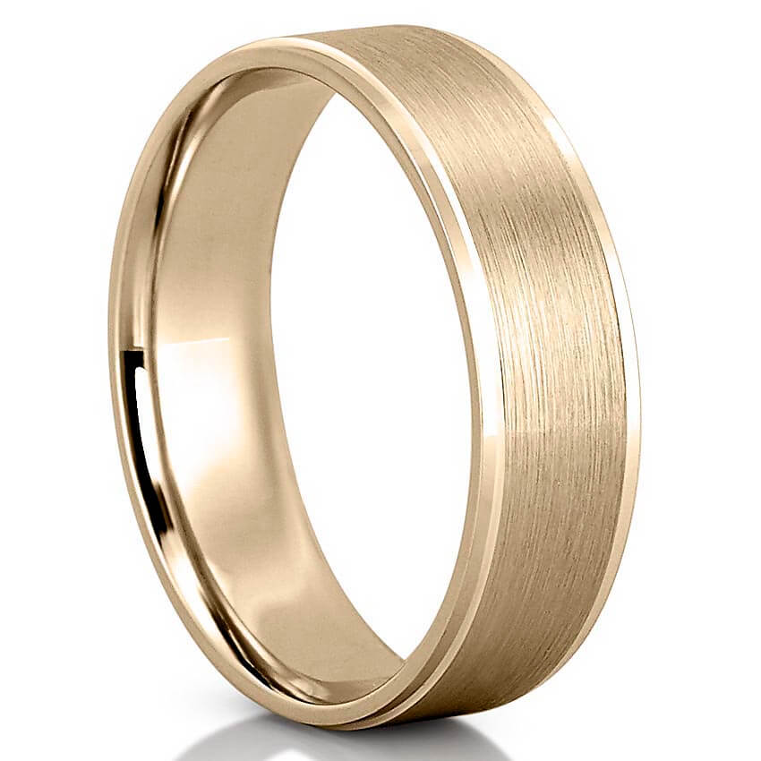 Martin Flat Satin Band with Polished Flat Edges