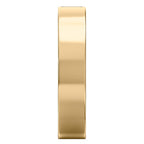 Jasper Flush Baguette Diamond Wedding Band