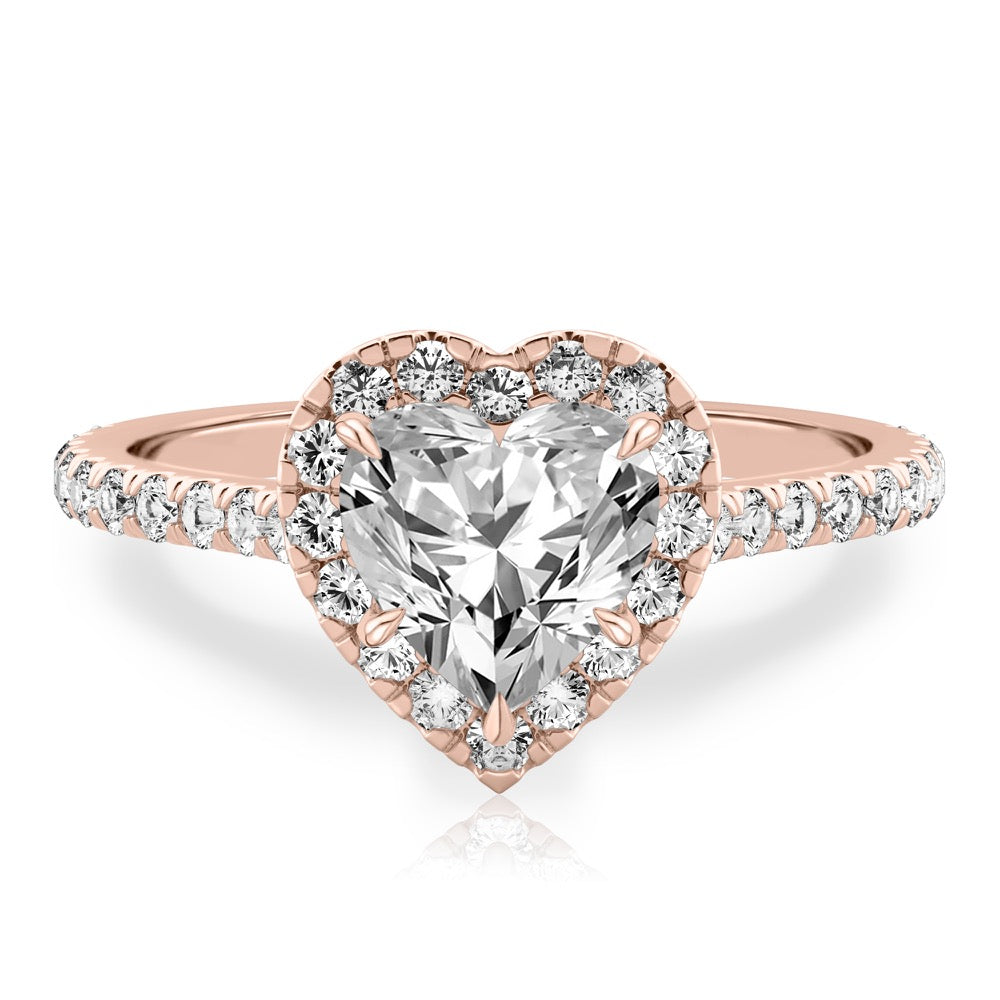 Sophie Cushion Halo Ring