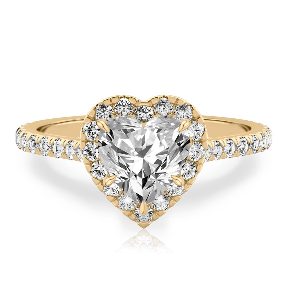 Sophie Cushion Halo Ring