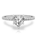 Celeste Pavé Hidden Halo Engagement Ring