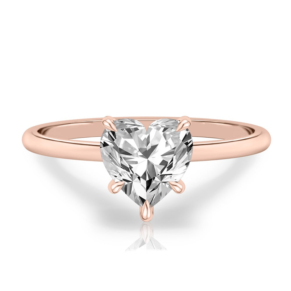 Mae Delicate Solitaire Engagement Ring