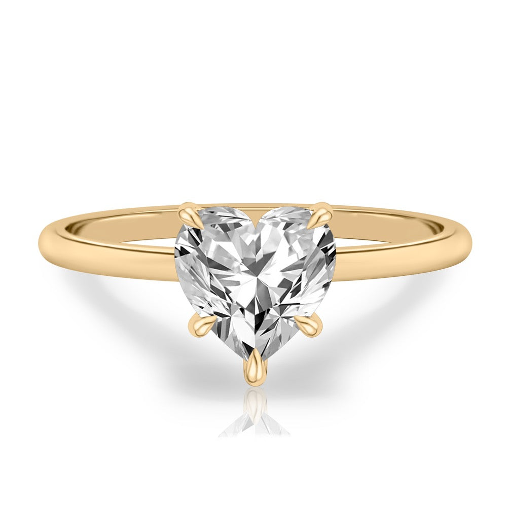 Mae Delicate Solitaire Engagement Ring